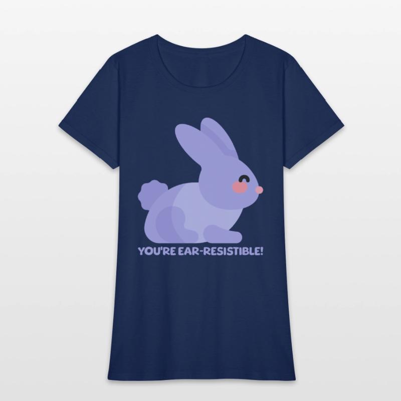 You're Ear-resistable! Cute Bunny Cartoon