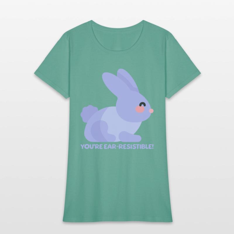 You're Ear-resistable! Cute Bunny Cartoon