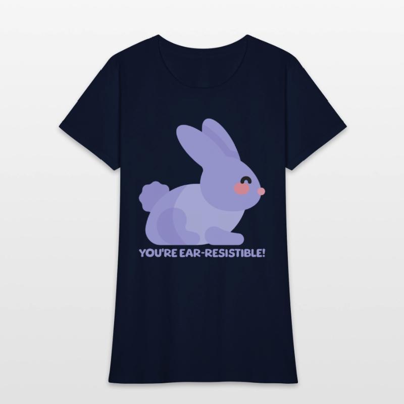 You're Ear-resistable! Cute Bunny Cartoon