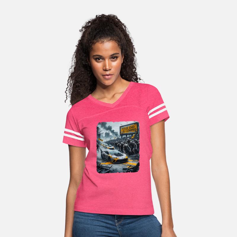 Zombie and fast car Your end is coming post