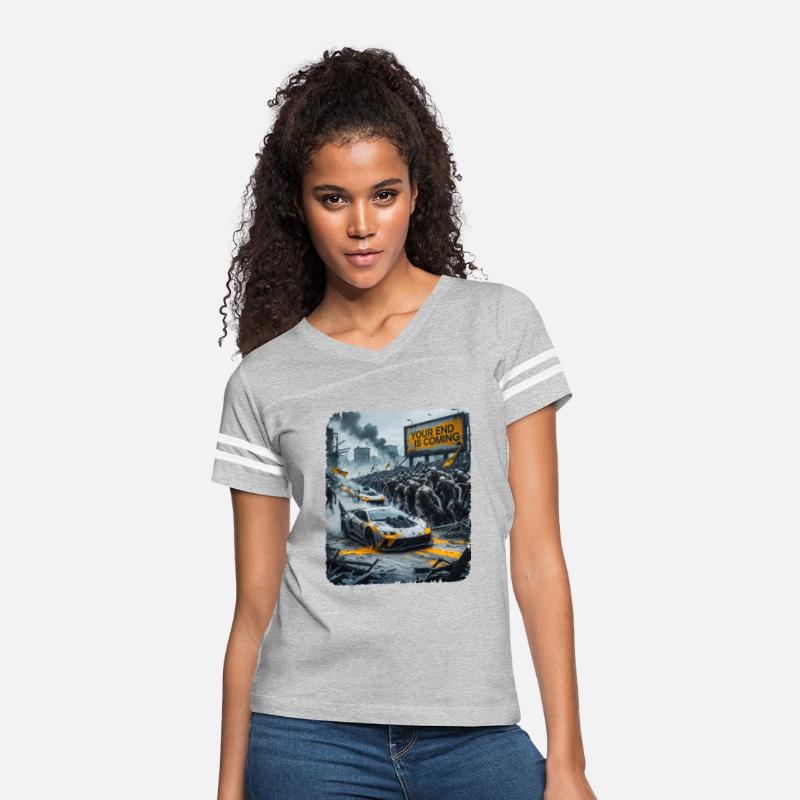 Zombie and fast car Your end is coming post